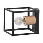 Ledvance Decor Nairobi Stahl Wand Schwarz | Geeignet für E27