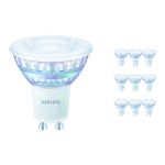 Mehrfachpackung 10x Philips MASTER Value LED Spot GU10 PAR16 6.2W 575lm 36D - 930 Warmweiß | Höchste Farbwiedergabe - Dimmbar - Ersatz für 80W