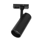 1-Phasen Rail Spot Schwarz Zylinder 10W 700lm - 827 Extra Warmweiß